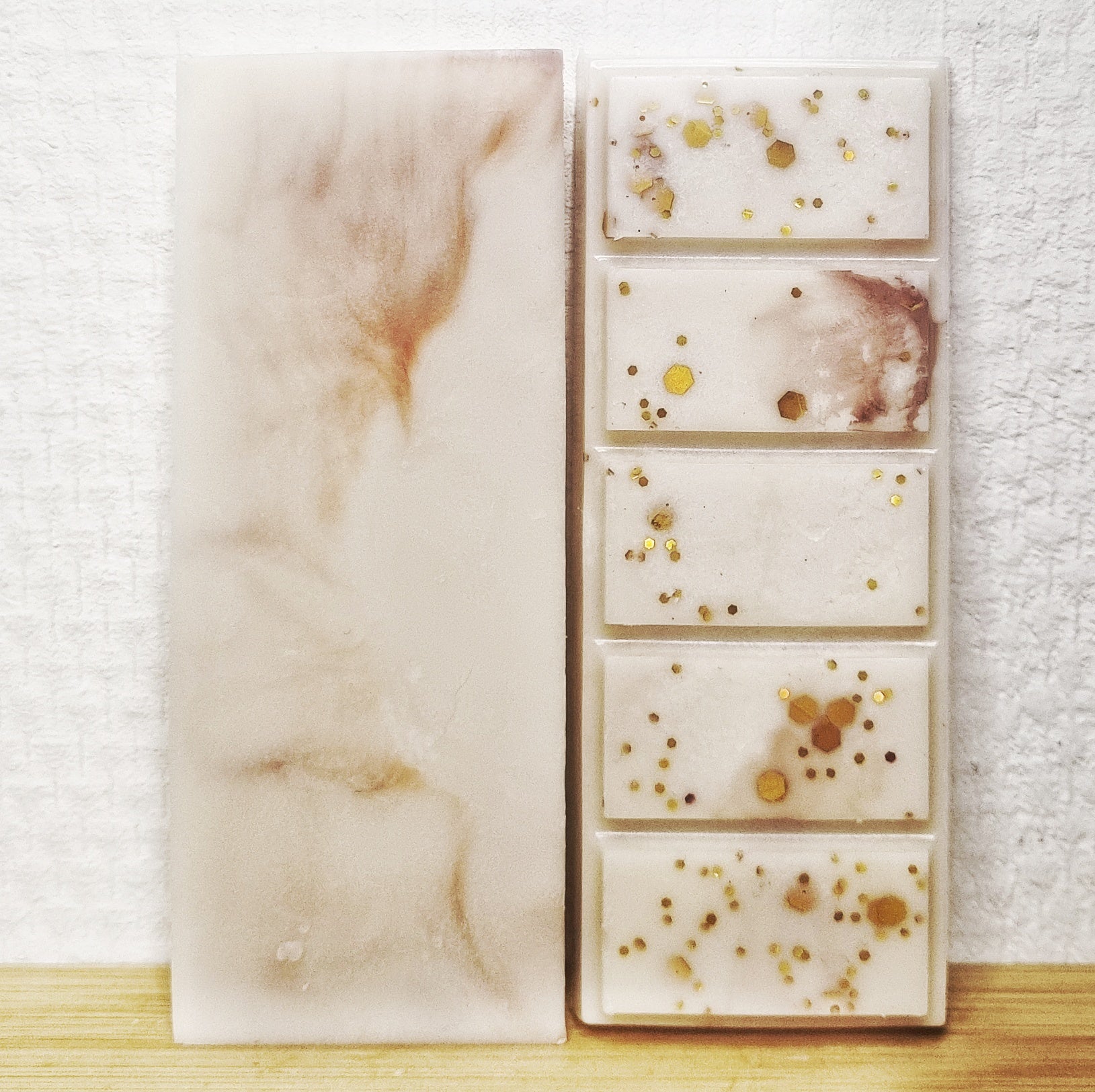 Waxmelt Kerstkoekjes reep - Kerstkoekjes geur - 50 gram 40 tot 45 uur geurverspreiding - Handgemaakt - Gemaakt van duurzame soja was – Geurchips – Smeltkaarsjes – Hand made – Christmas Cookies - Waxmelts