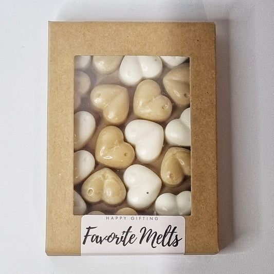 Favorite Melts 150 gram - Bevat de geuren: Vanille en Kaneel - Geschenkverpakking